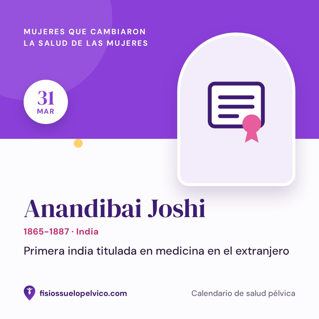 Imagen para redes: Anandibai Joshi