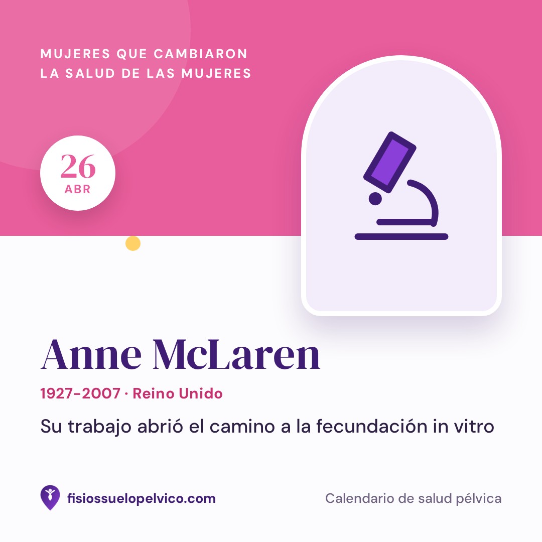 Imagen para redes: Anne McLaren