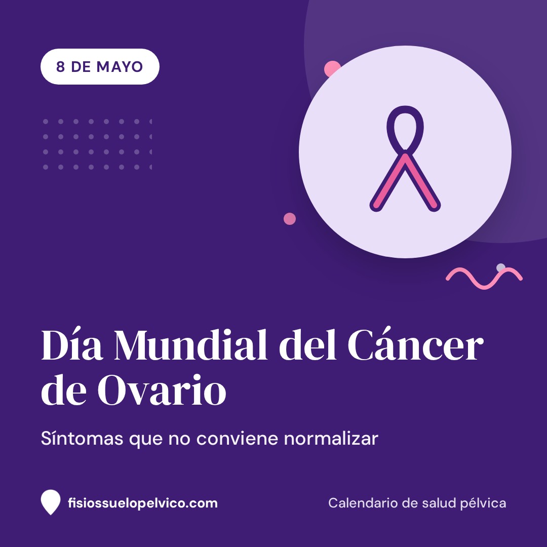 Imagen para redes: Día Mundial del Cáncer de Ovario