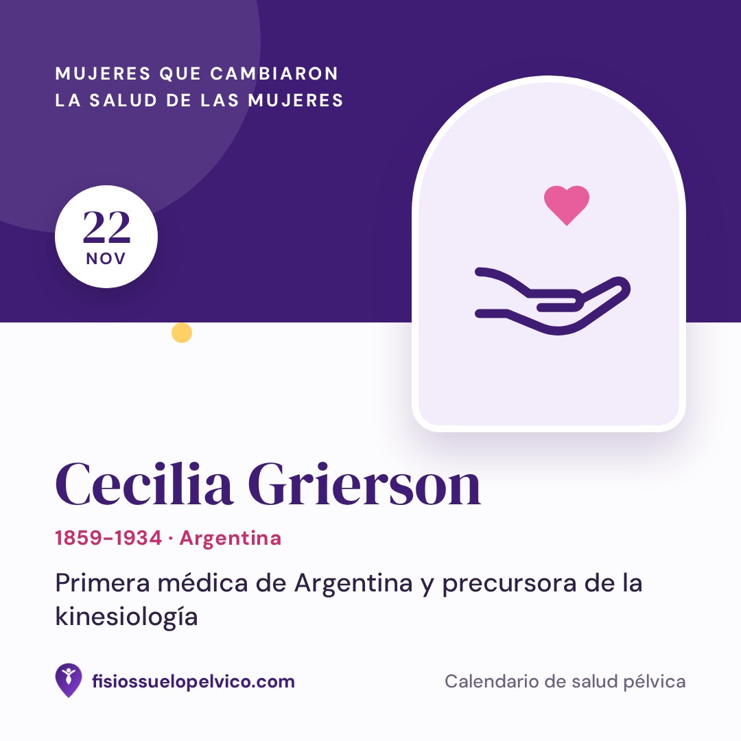 Imagen para redes: Cecilia Grierson