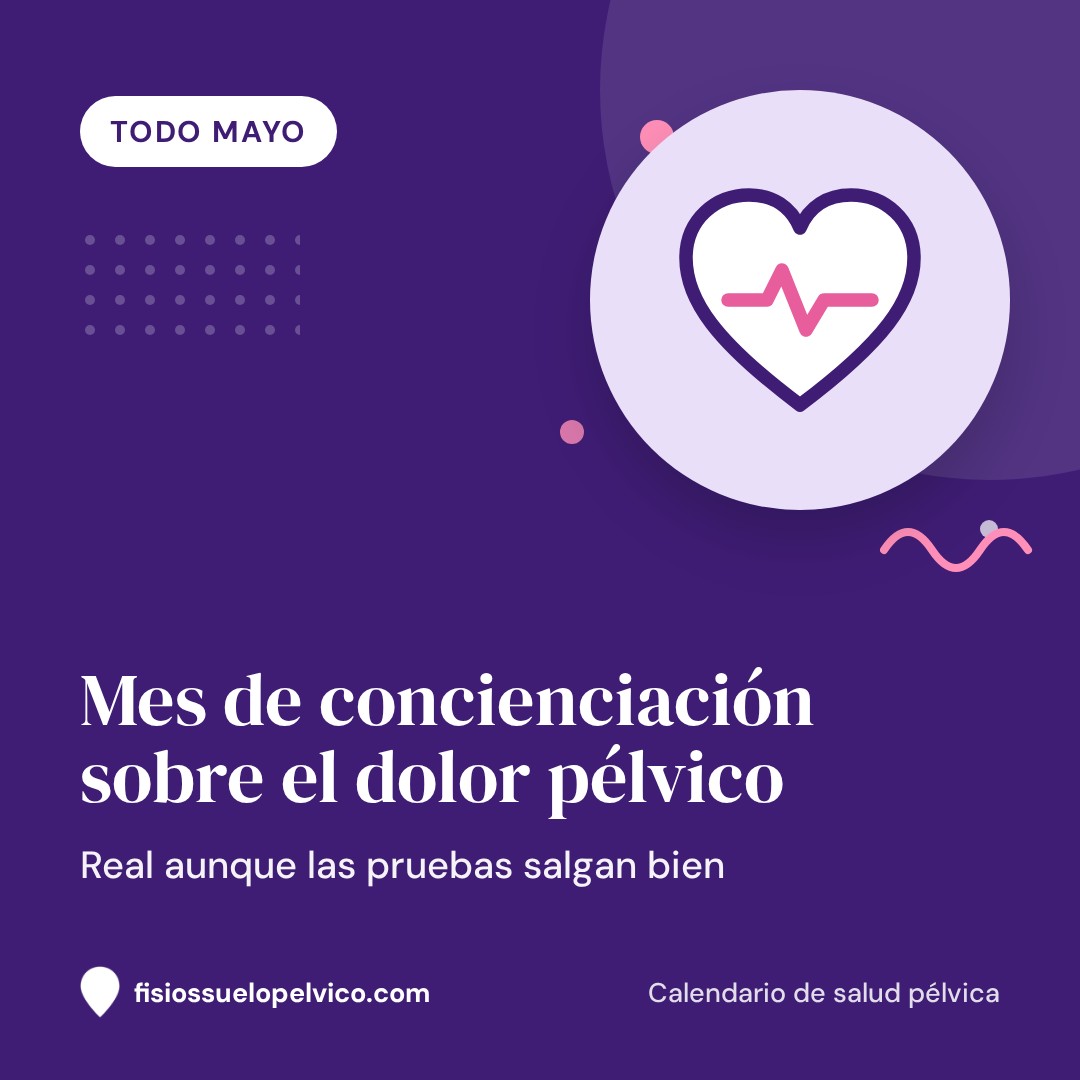 Imagen para redes: Mes de concienciación sobre el dolor pélvico