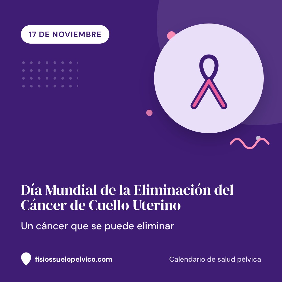 Imagen para redes: Día Mundial de la Eliminación del Cáncer de Cuello Uterino