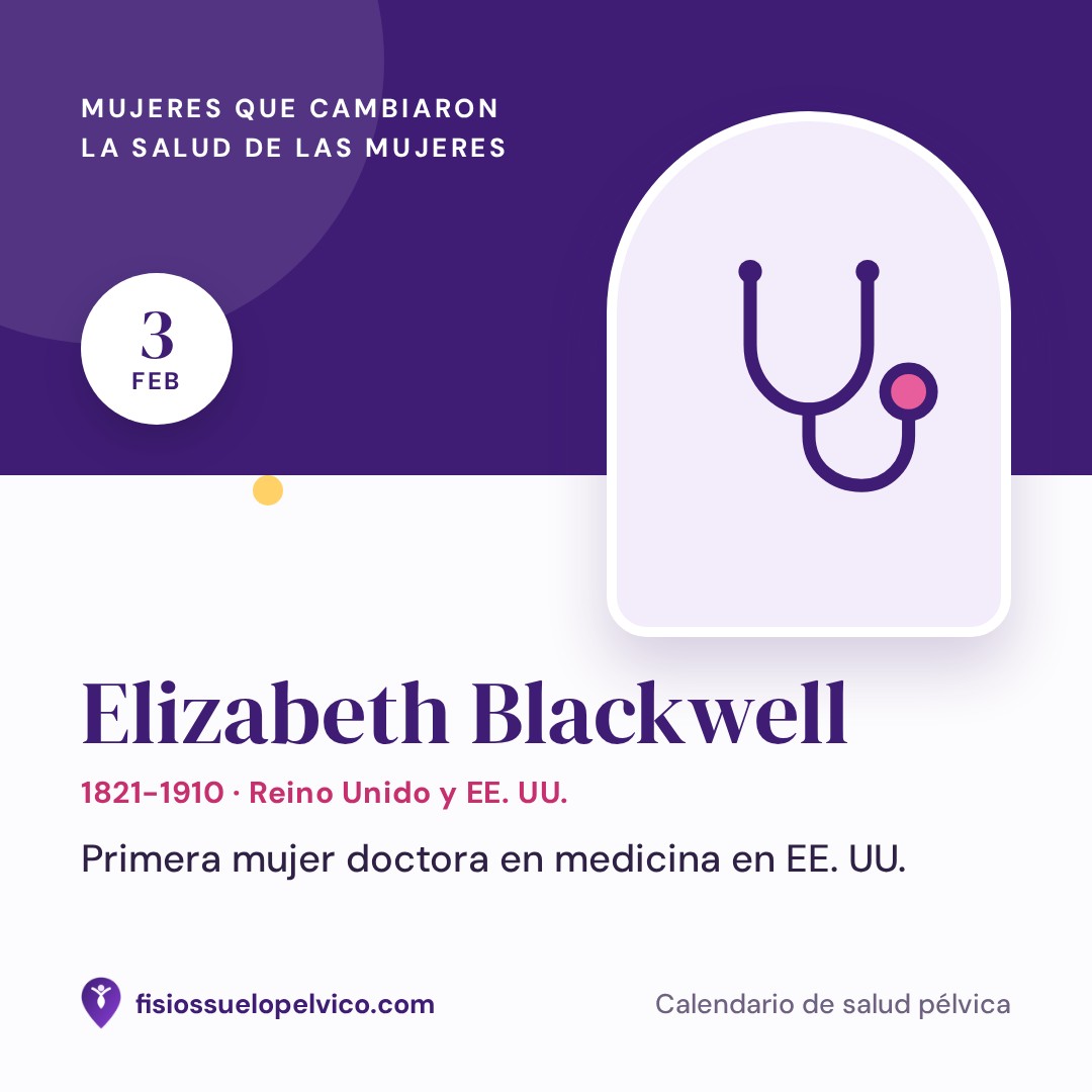 Imagen para redes: Elizabeth Blackwell