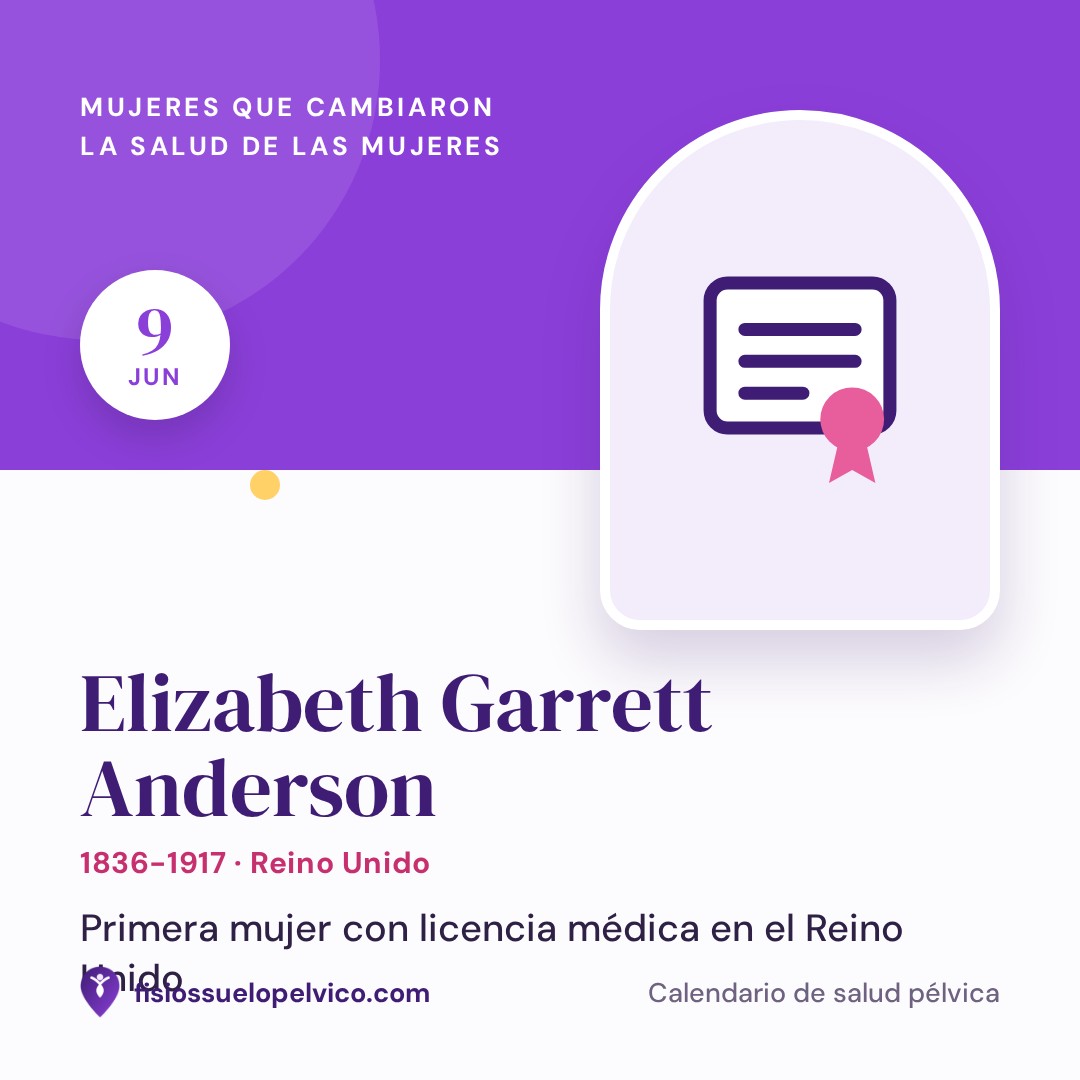 Imagen para redes: Elizabeth Garrett Anderson
