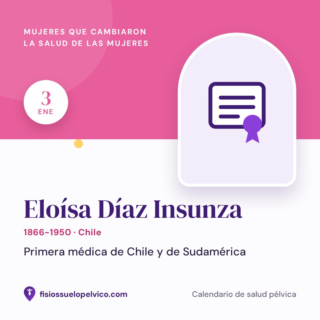 Imagen para redes: Eloísa Díaz Insunza
