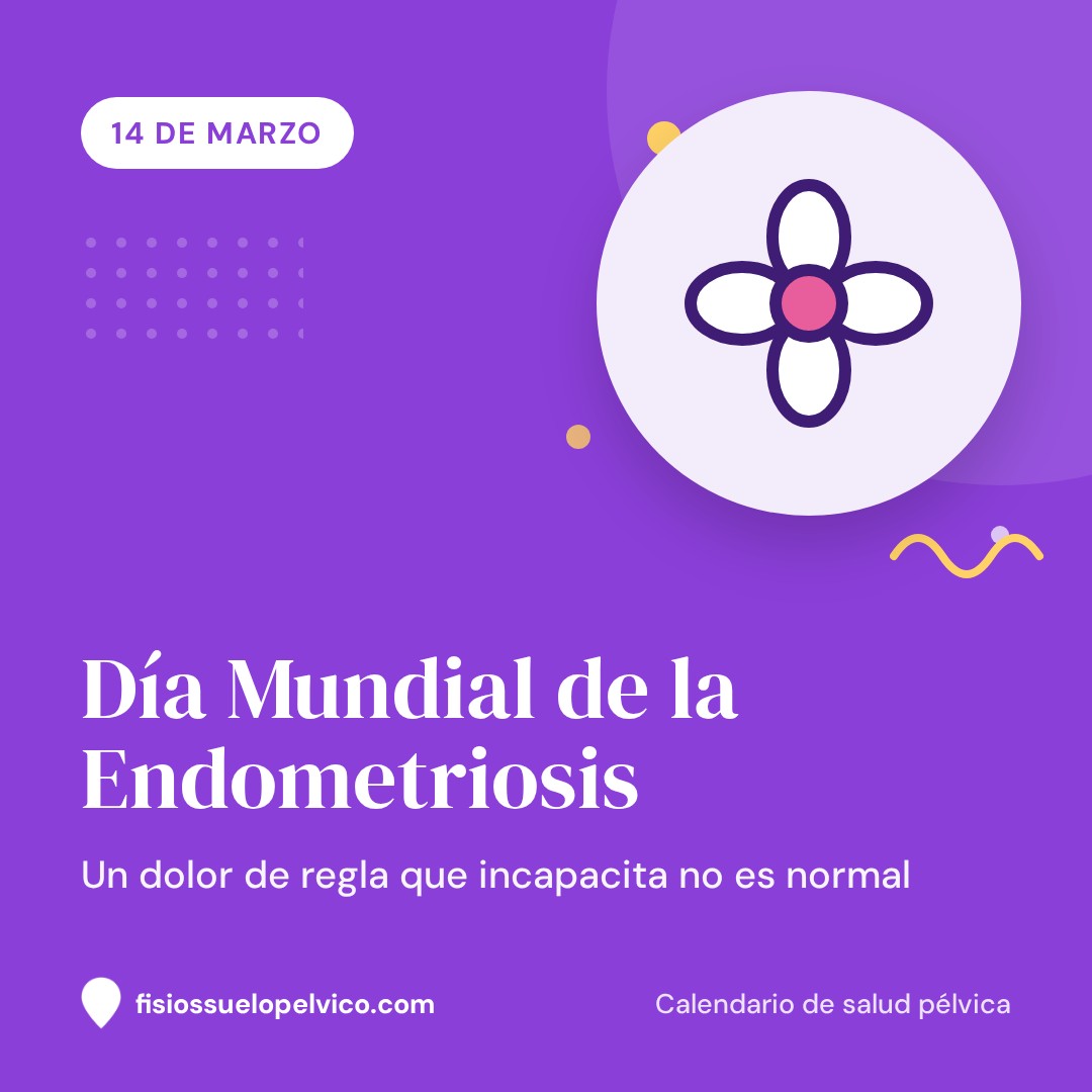 Imagen para redes: Día Mundial de la Endometriosis