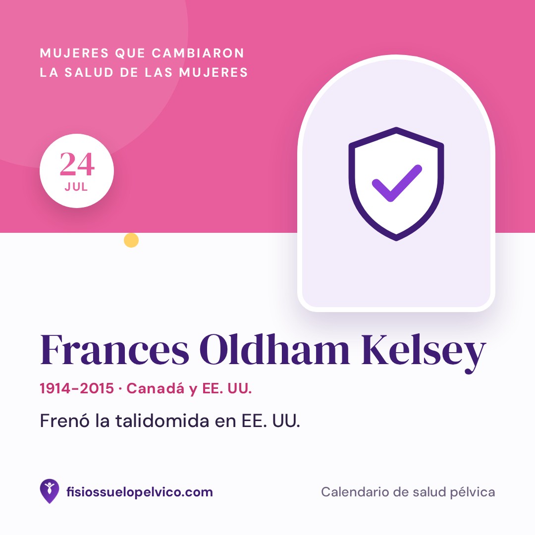 Imagen para redes: Frances Oldham Kelsey