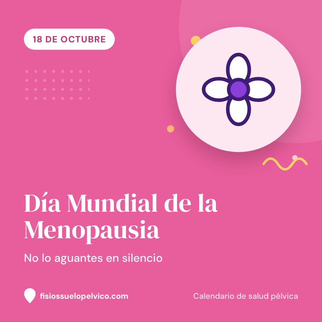 Imagen para redes: Día Mundial de la Menopausia