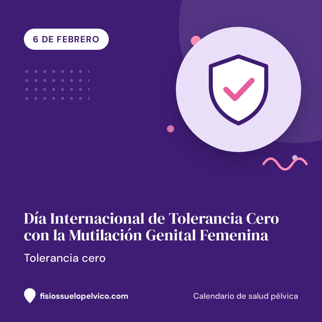 Imagen para redes: Día Internacional de Tolerancia Cero con la Mutilación Genital Femenina