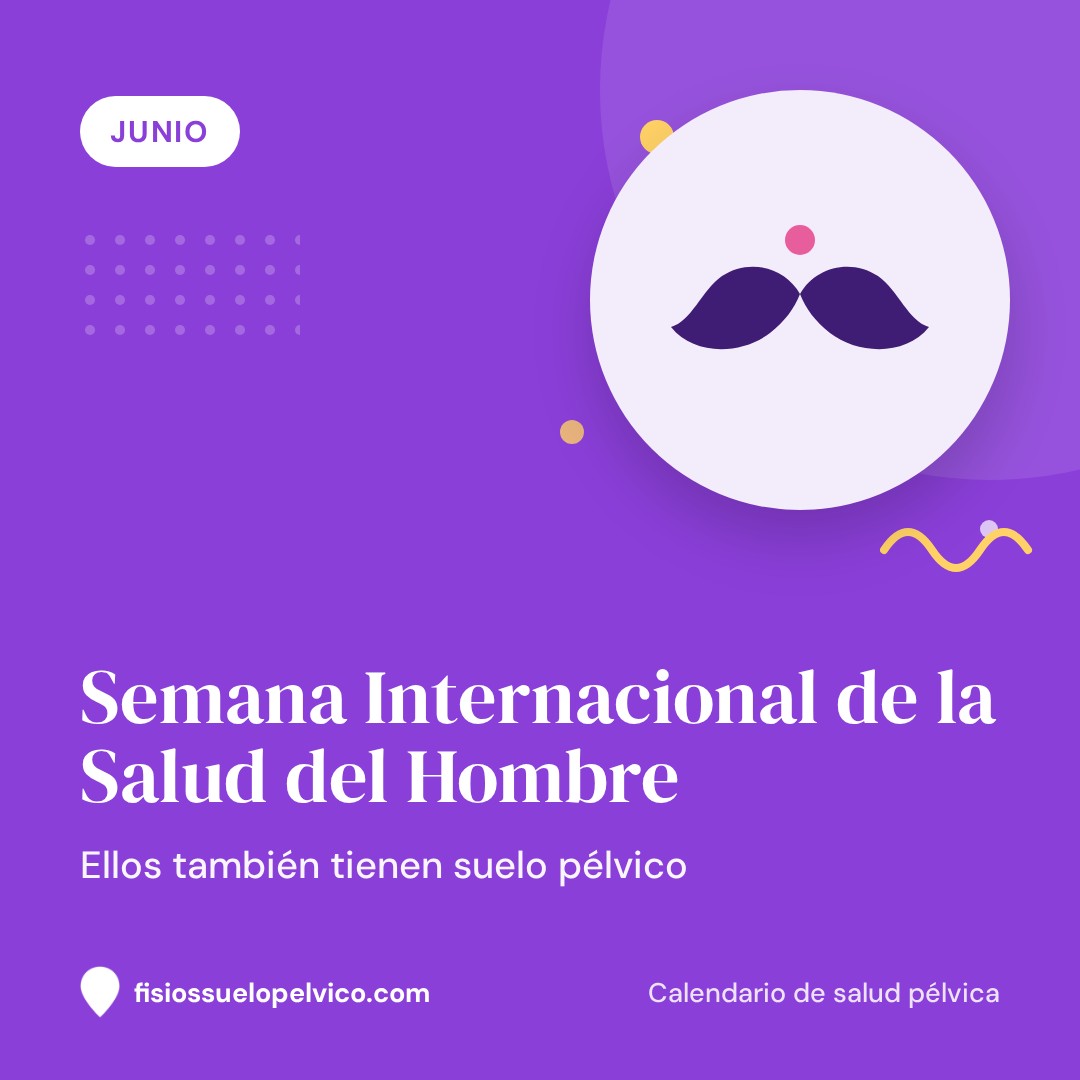 Imagen para redes: Semana Internacional de la Salud del Hombre