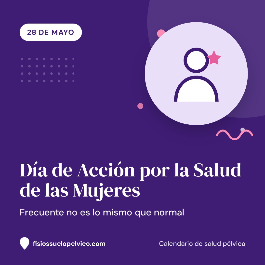 Imagen para redes: Día Internacional de Acción por la Salud de las Mujeres