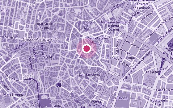 Mapa de la zona de María Barrera Fisioterapia – Suelo Pélvico