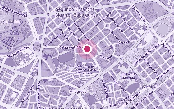 Ubicación de Suelo Pélvico Pamplona – Tania Ruiz en el mapa