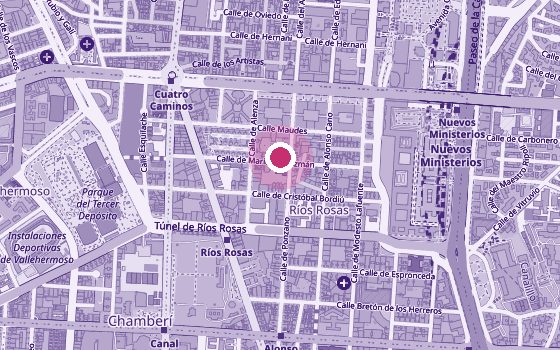 Mapa de la zona de Ariana Gaona – Fisioterapia de Suelo Pélvico